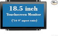 18.5 Inch Open Frame Capacitive Touchscreen Monitor1920x1080 Resolution 16:9 Aspect Ratio WaterproofVESA+Panel Mount for Kiosk Automation POSVendingHMI and Digital Signage 7x24h Work