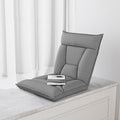 ELEFOCUS Adjustable Floor Chair 5-Position Padded Recliner with Back Support Skin-Friendly Cover Ideal for Gaming Reading(E)