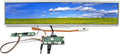 VSDISPLAY 24 24 Inch 1920X360 IPS Stretched Bar Style LCD Screen DV240FBM-NB0 with USB SD AV LCD Controller Boardfor DIY Gaming Cabinet Monitor/Advertising Display Panel/Digital Signage