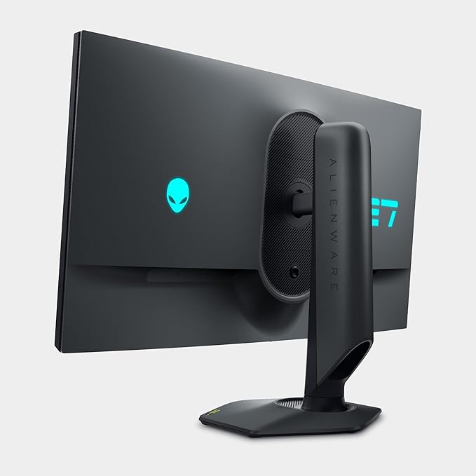 Alienware 27 4K Dual-Resolution Gaming Monitor - AW2725QF - 4K at 180Hz and FHD at 360Hz 0.5ms GTG 1ms GTG (Extreme Mode) VESA AdaptiveSync NVIDIA G-SYNC Compatible HDMI/DP/USB 3.2 Gen1 - Black
