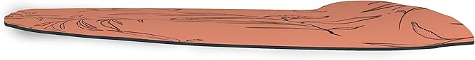 Ergonomic Mouse Pad with Wrist Rest Digital Printed Mouse Mat for Tendon Sheath Problems Non-Slip Base for Office and Home Size: 20 x 23 cm