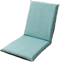 Floor Chair Office Chair with Removable Washable Cover Folding Floor Gaming Chair for Bed Lounging Reading(Blue)