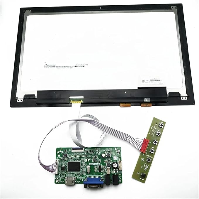 EDP Board Kit Compatible For NT156FHM-N31 NT156FHM-N41 NT156FHM-N51 NT156FHM-N61 N62 HDMI+VGA+Audio LCD LED Screen Controller Board Driver(NT156FHM-N31)