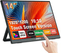 14 Portable Touch Monitor for Laptop Computer Gaming Display Metal Enclosure Mobile Display