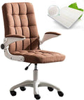 Office Computer Chair with Arms Desk Chair Computer Chairs Video Gaming Chair Swivel Chairs Kneeling Chair (Color : Brown)