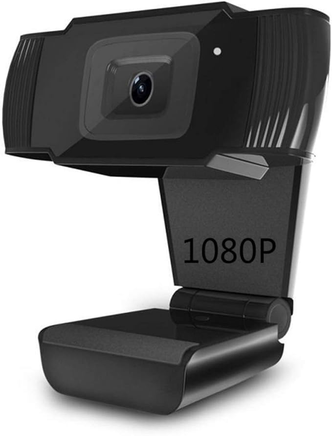 Computer Camera HD 1080P Webcam PC Mini USB 2.0 Web Camera with Microphone USB Computer Camera for Conference Learning Dropship (Color : 1080p)