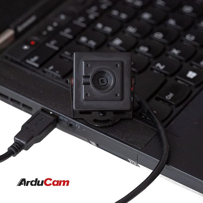 Arducam 4K 8MP IMX219 Autofocus USB Camera Module with Metal Case 1080P Mini UVC USB2.0 Video Webcam with Microphone 3.3ft/1m Cable for Computer Laptop Raspberry Pi Jetson Nano