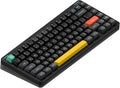 nuphy Halo75 V2 Mechancial Gaming Kyeboard75% Wireless Hot Swappable Bluetooth Keyboard83 Kyes RGB Backlit KeyboardSupport Bluetooth/2.4GHz/USB-C-Black Silent Red Clear-Top Switch