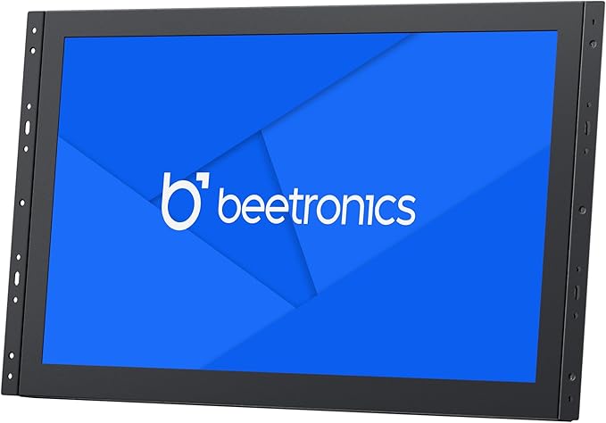 Beetronics 19-Inch Full HD IPS Monitor - Professional Industrial-Grade Display | HDMI VGA BNC RCA Inputs | Durable Metal Housing Matte Screen 24/7 Continuous Operation Wide Viewing Angle 19HD7M