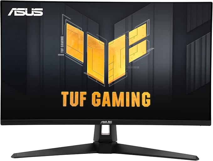 ASUS TUF Gaming 27” 4K HDR Monitor (VG27UQ1A) – 160Hz 1ms Extreme Low Motion Blur Sync NVIDIA G-SYNC Compatible AMD FreeSync Premium 95% DCI-P3 DisplayWidget 3 yr Warranty