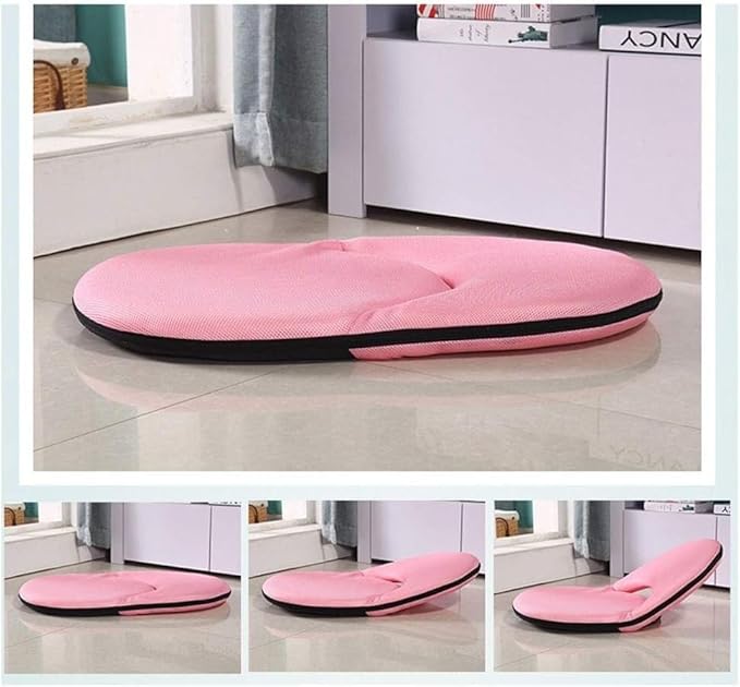 Adjustable Floor Chair Padded Gaming Chair with Back Support Foldable Meditation Chair Tatami Couch-beds for Indoor Floor Leisure Reading Watching Gaming(#4)