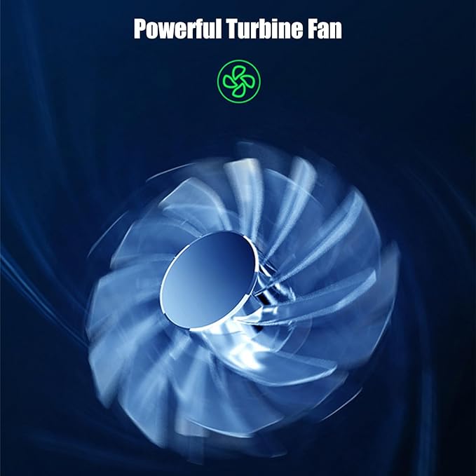 Laptop Cooling Pad - Adjustable Computer Cooler Support Laptop Cooling Pad Quiet Aluminum Alloy Computer Laptopss Stand with Fan | for Desk Keyboard Tablet Book Home Workplace Dorm Apartment