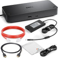 Dell Pro SD25TB4 Thunderbolt 4 Dock - USB-C Docking Station Hub for Dell Laptop Quad Monitor Support 4k Display 180W Power Supply Thunderbolt 4 Docking Stations for Windows MacBook Pro