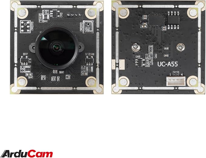 Arducam 5MP Wide Angle USB Camera for Computer 1/4 CMOS OV5648 Mini UVC USB2.0 Video Webcam with Microphone with 3.3ft/1m Cable