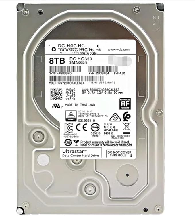 for HUS728T8TALE600 HC320 8TB