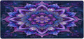 Purple Mandala Flower Floral Large Mouse Pad Gaming Mousepad Desk Mat for Desktop Computer Keyboard Waterproof Mouse Mat Desk Pad with Non-Slip Base for Game School Office Home 35.4 x 15.7