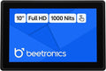 Beetronics 10 Inch High Brightness Touchscreen Monitor | Full HD 1080p | IP66 Waterproof &amp Dustproof | Industrial Sunlight Readable Outdoor Display for PC Mac Linux | 10HB9M/U1