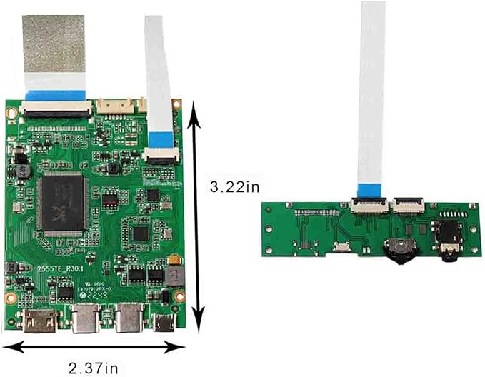 USB C C Control Board for 15.6 1366x768 B156XTK01.0 Touch 40pin Glossy OnCell Digitizer LCD LED Display