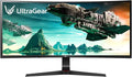 LG 34GL750-B Ultragear Gaming Monitor 34 21: 9 Curved Wfhd (2560 X 1080) IPS Display 144Hz Refresh Rate NVIDIA G-SYNC Compatible Adaptive-Sync Technology HDR10 144Hz Refresh Rate - Black