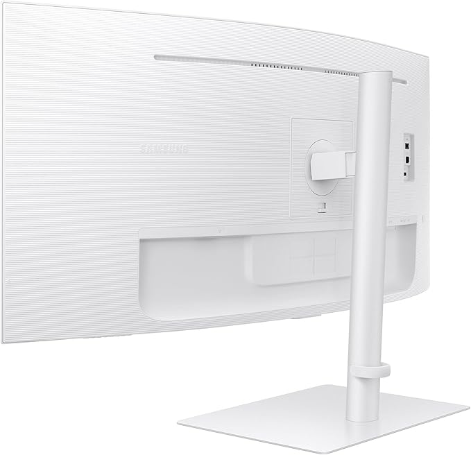 Samsung View Finity S6 S65TC 34 Ultra-WQHD VA Monitor with HDR10 AMD FreeSync Anti Glare Flicker Free VESA Mount (100mm) Displayport White (LS34C654TANXGO) (Renewed)