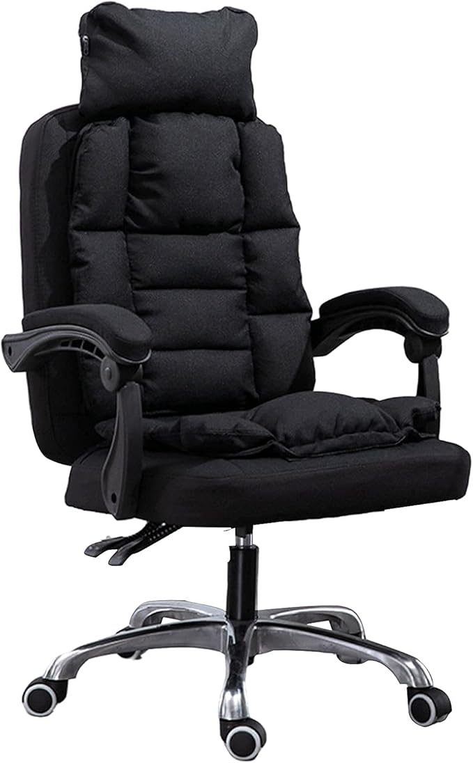 Home Office Chair Gaming Chair Pink Pc Gaming Chair Ergonomic Big and Tall Executive Office Chair with Retractable Footrest Rolling Swivel High Back Task Leather Executive Chair for WomenPink ( Colo