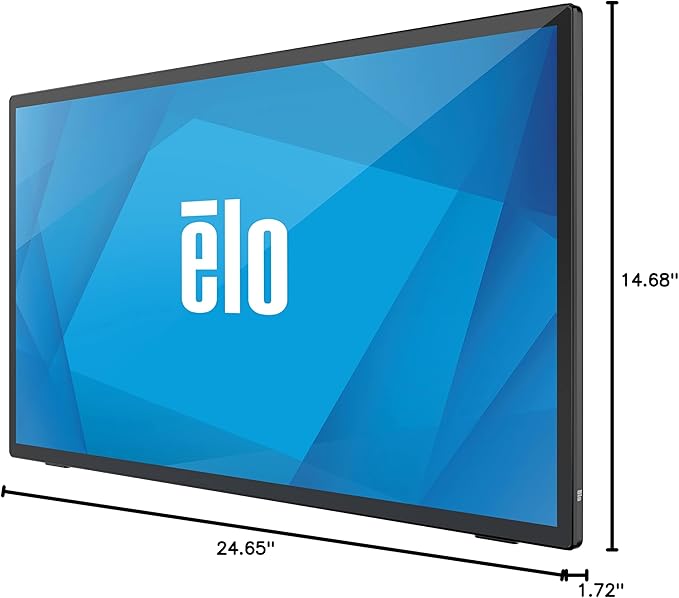 Elo 2770L - 27 Touchscreen Monitor with Anti-Glare Glass - 10 Touch 1920 x 1080 Black