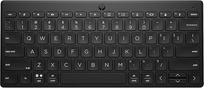 HP 350 BT Multi-Device Keyboard Black