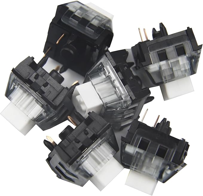 V2 White 45g Brown SMD RGB MX Switch Dustproof Switch for Mechanical Gaming Keyboard IP56 Waterproof (Color : Box White v2 90 pcs)