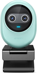 EMEET Piko 4K Webcam for Streaming World’s 1st Dual-Camera AI-Powered 4K Camera w/AI Autofocus 3 Mics Array&amp3 Sound Modes USB Webcam with Clip Great for Streaming Desk Setup