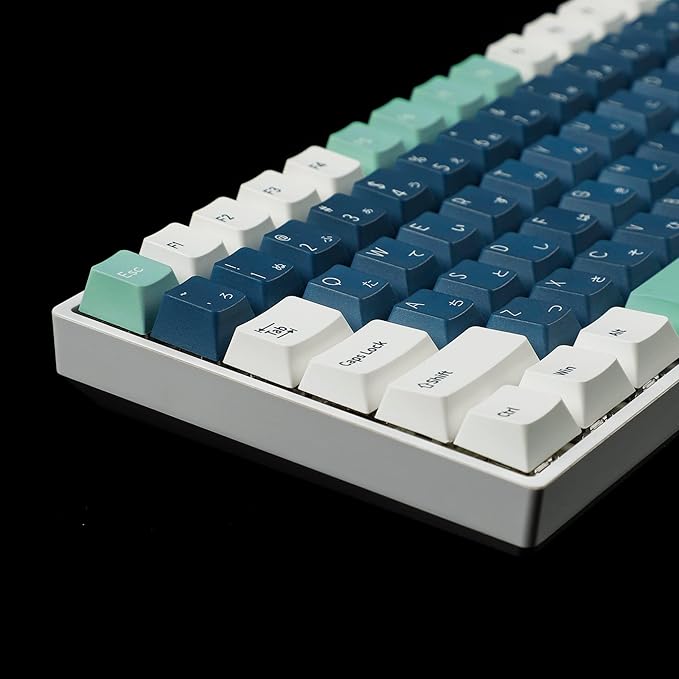 145 Heraldry Cherry Profile Dye Sub Thick PBT 5 Sides Mac Keycaps Set for ANSI 104 87 61 96 75 GMMK NCR80 Mx Keyboard