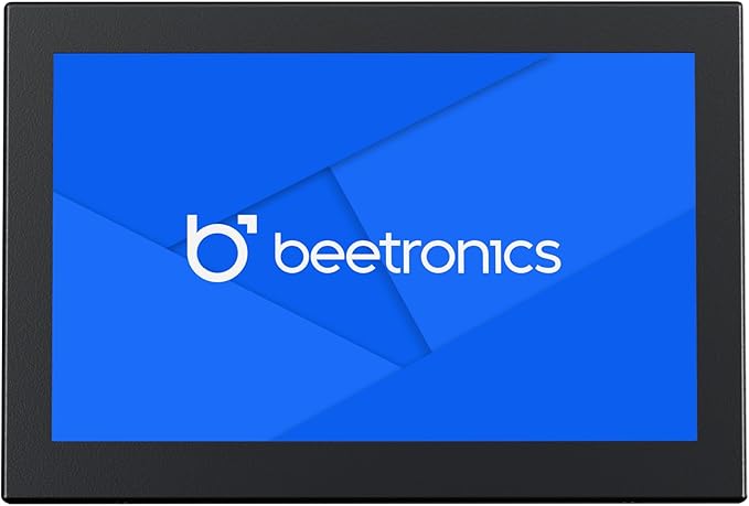 Beetronics 7-Inch Full HD IPS Monitor - Professional Industrial-Grade Display | HDMI VGA BNC RCA Inputs | Durable Metal Housing Matte Screen 24/7 Continuous Operation Wide Viewing Angle - 7HD7M