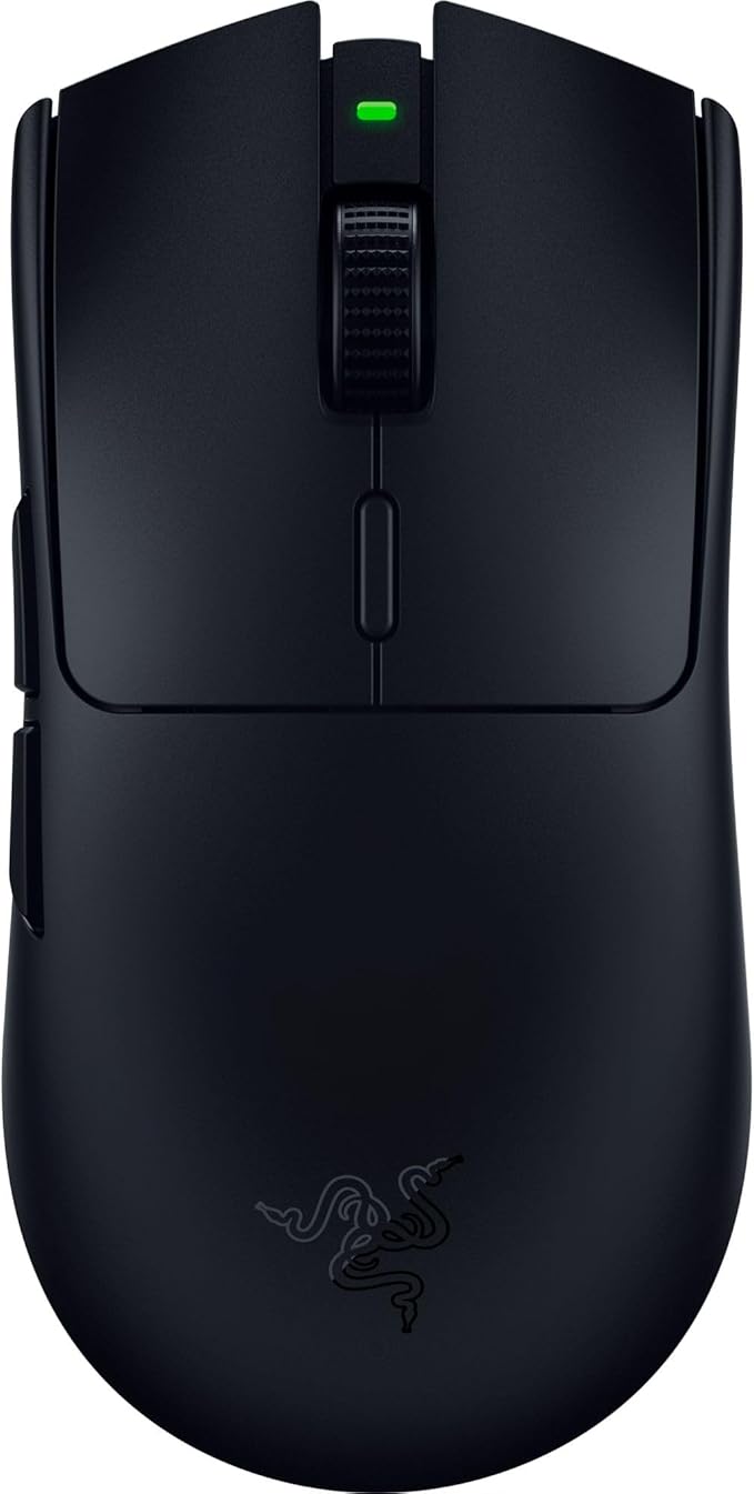 Razer Viper V3 HyperSpeed Wireless Esports Gaming Mouse: 82g Lightweight Design-30K DPI Optical Sensor-Up to 280 Hr Battery Life-HyperSpeed Wireless-Mechanical Switches Gen-2-Classic Black (Renewed)