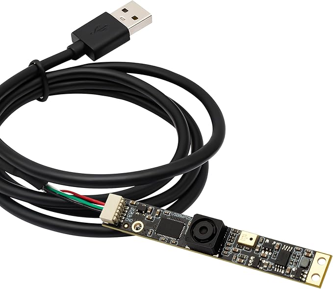 SVPRO 8MP USB Camera Module with Microphone for Computer LaptopFixed Focus UVC Lightburn Camera Micro Embedded Webcam Board for WindowsLinuxAndroidMac OS