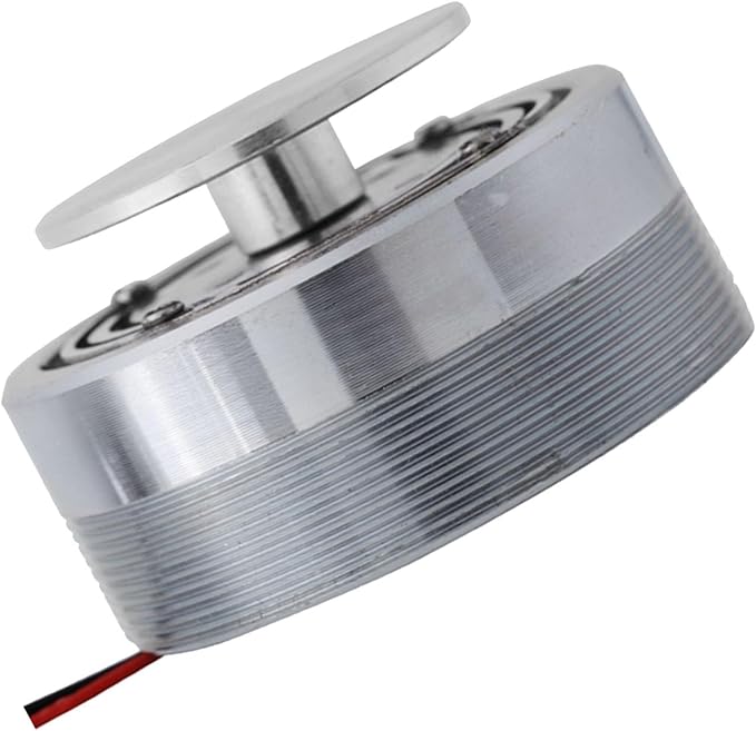 1Pcs 50MM 2Inch Full Range Resonance Speaker with Powerful Vibration Bass for Computer Laptop Smartphone Audio Playback Steel Color Compact Design (8Ω 20W)
