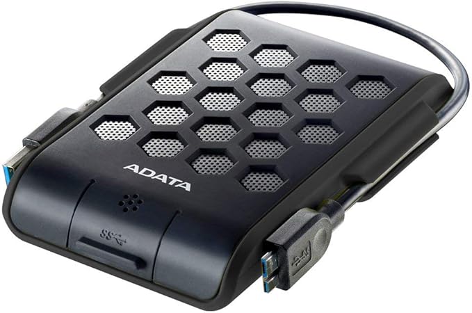 ADATA HD720 1TB USB 3.0 Waterproof/Dustproof/Shock-Resistant External Hard Drive Black (AHD720-1TU3-CBK)