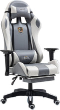 Gaming Chair with Lifting Armrests Technology Fabric Gaming Chair with Telescopic Footrest Professional Arena-Level Gaming Ergonomic Chair Racing Style Gaming Chair Home Office Computer Chair