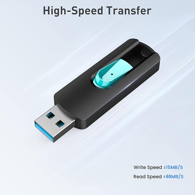 Aiibe 32GB USB 3.0 Flash Drive 10 Pack 32GB USB Flash Drives Thumb Drive USB Memory Stick USB Drive for Data Storage (32 GB 5 Mixed Colors)