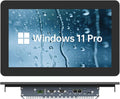 15.6 inch Indusrial Panel PCIndustrial Embedded Panel PCFanless Panel Computer All in One Windows 10 ProJ6412 16GB RAM 512GB ROM4xUSB3.02xUSB2.04xRS232+2xRS4858*GPIOHDMI2xLAN