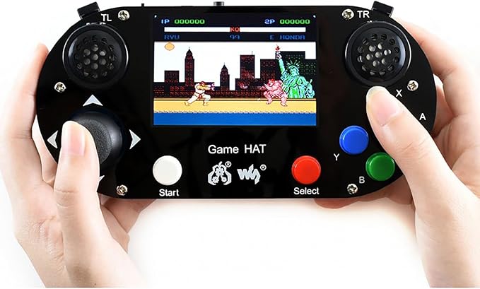 Game HAT for Raspberry Pi A+ B+ 2B 3B 3B+ 4B Zero W 2W with 3.5inch IPS Screen 480x320