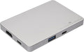 H4 Laptop Screen Extension - 8 in 1 HUB with Dual HDMI Extended 2 HDMI(4K @60Hz)3 USB A&ampC 3.0 Ports Hub for MacBook M1/M2/M3