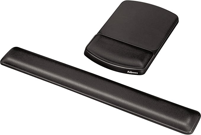 Fellowes Gel Keyboard Wrist Rest - Graphite (91737)