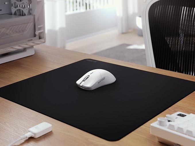 Glorious Gaming Model O 2 PRO 4K/8K White Wireless Gaming Mouse - 2.4GHz Wireless 1ms delay 4K/8K Polling 100M clicks 59g Ultralight Long Battery Life 26K DPI BAMF 2.0 Sensor 6 Buttons