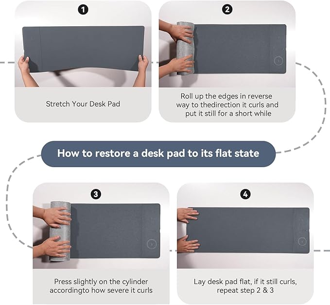 Wireless Charging Mouse Pad 15W Fast Charge Magnetic Charger Desk Pad Large Office Desk Mat (31x11.7) with Ultra-Smooth Surface Gray Computer Mousepad for MacBook PC Laptop