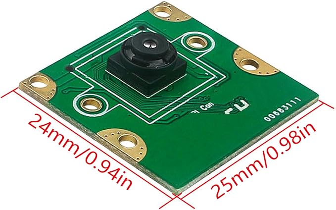 Cameras ModuleHighly Definition 8MP Camera Module 77/130/200 Degree Camera Module for RPi 5 Webcam IMX219 with Ribbon Cable Webcam（B#2