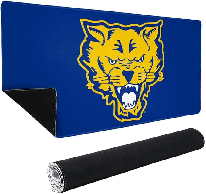 Fort Valley State University Primary Logo Large Gaming Mouse Pad Desk Mat with Stitched Edges Non-Slip Base for Gamer Home and Office 31.5 x 15.7
