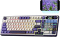 RK ROYAL KLUDGE S98 Mechanical Keyboard w/Smart Display &amp Knob Top Mount 96% Wireless Mechanical Keyboard BT/2.4G/USB-C Hot Swappable Software Support Massive Battery 98 Keys