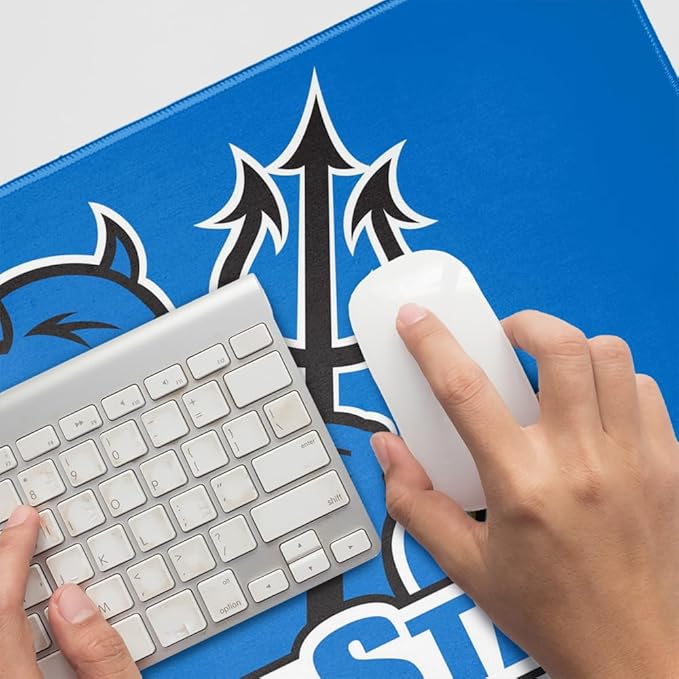 Fredonia State University Primary Logo Large Gaming Mouse Pad Desk Mat with Stitched Edges Non-Slip Base for Gamer Home and Office 31.5 x 15.7