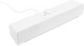SUNGOOYUE Desktop Speaker Conference Computer Speaker Immersive 3D Sound with Dynamic Light Effects USB Aux Compatibility for PC Laptop Smart Devices