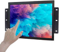VSDISPLAY 12.1 Inch 10 Points Touch Screen Industrial LCD Monitor 1024x768 4:3 Aspect Ratio Display with Wall Mounting BracketsSupports VGA DVI Input