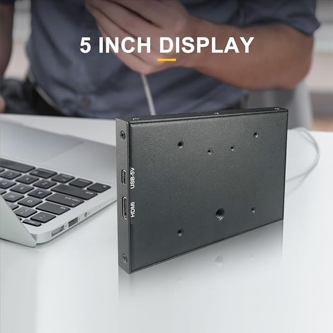 5 inch IPS Small Hdmi Monitor VESA Metal Shell 800x480 mini LCD Screen Portable Display Monitor